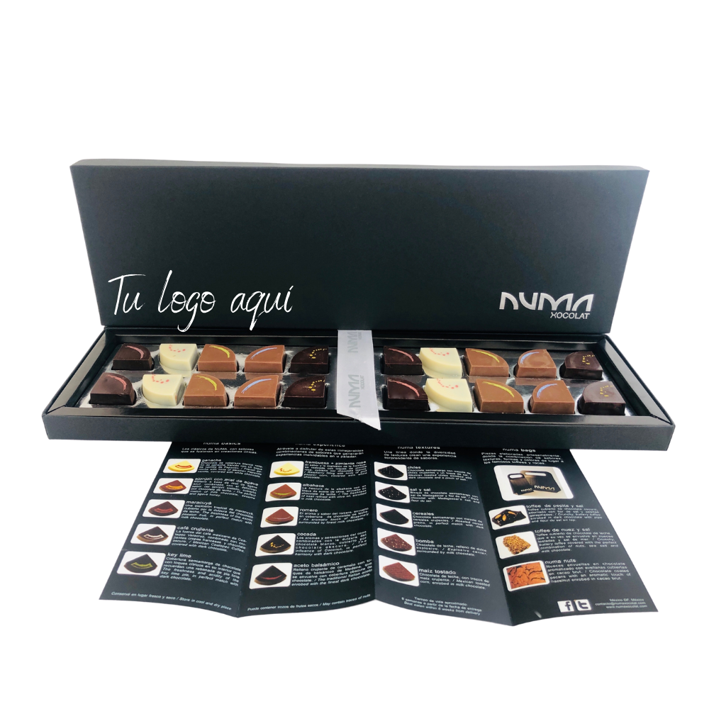 Numa corporate box 20 chocolate pieces